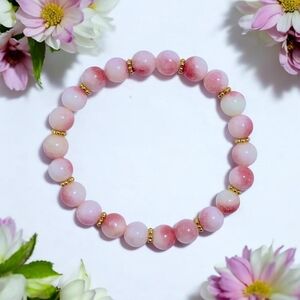 Peach Chalcedony Bracelet